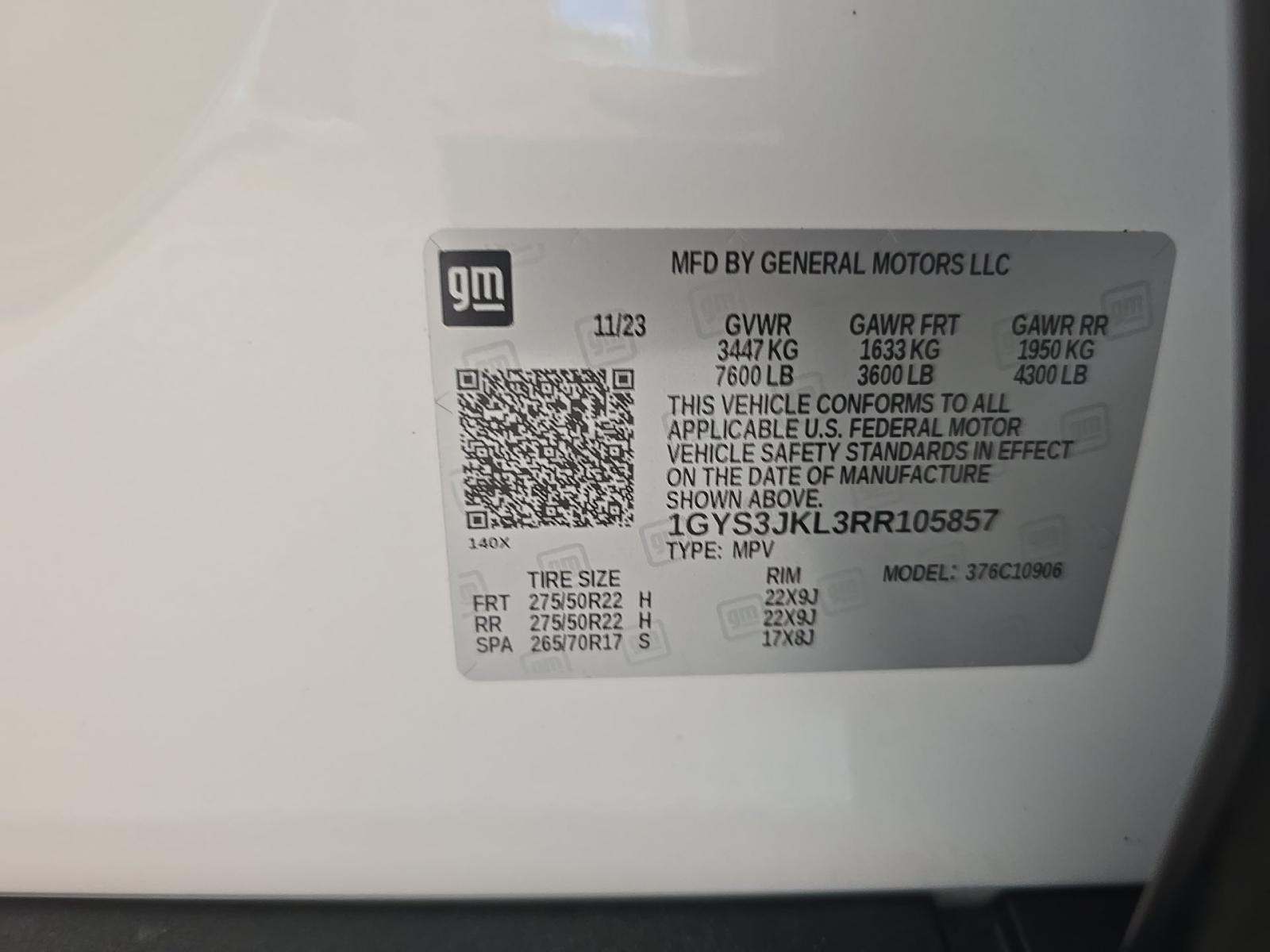 2024 Cadillac Escalade ESV Luxury RWD