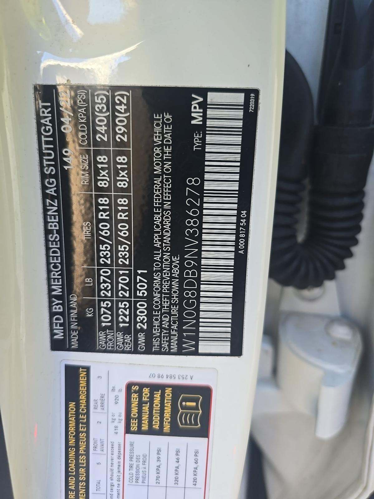 2022 Mercedes-Benz GLC GLC 300 RWD