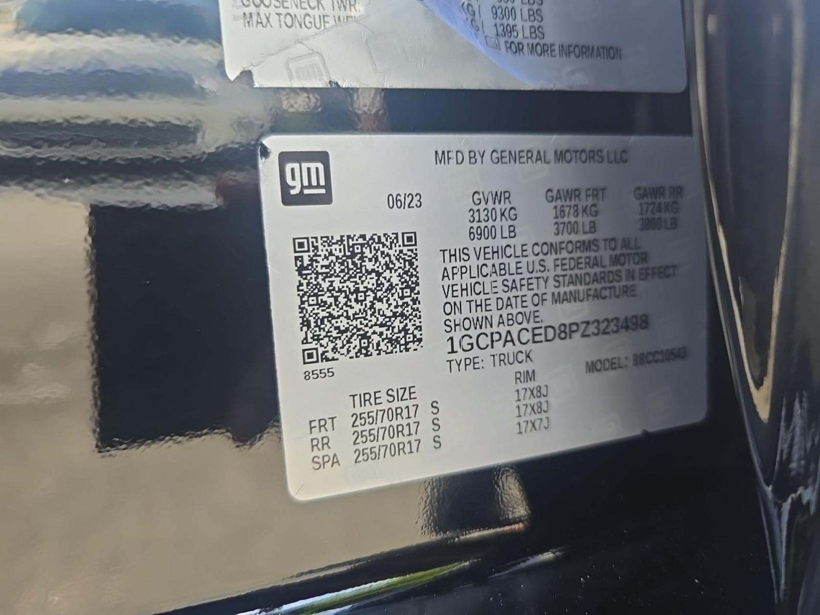 2023 Chevrolet Silverado 1500 LT RWD