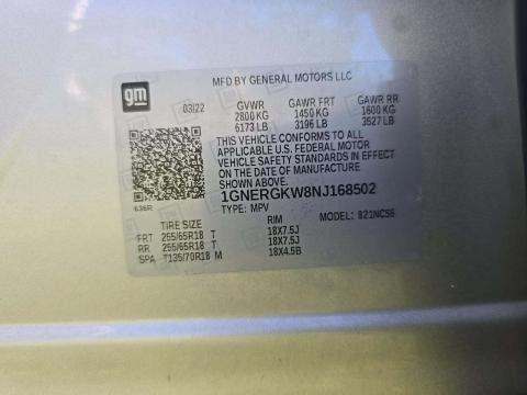 CHEVROLET LT CLOTH - 1