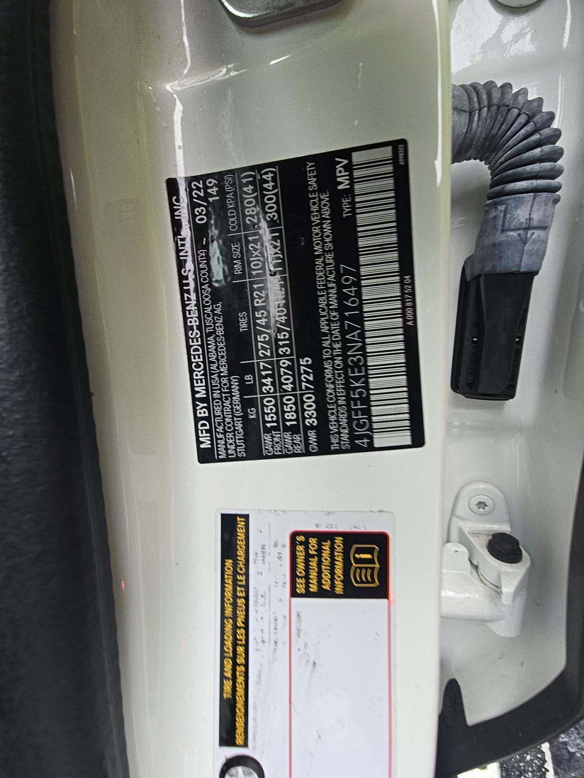 2022 Mercedes-Benz GLS GLS 450 AWD