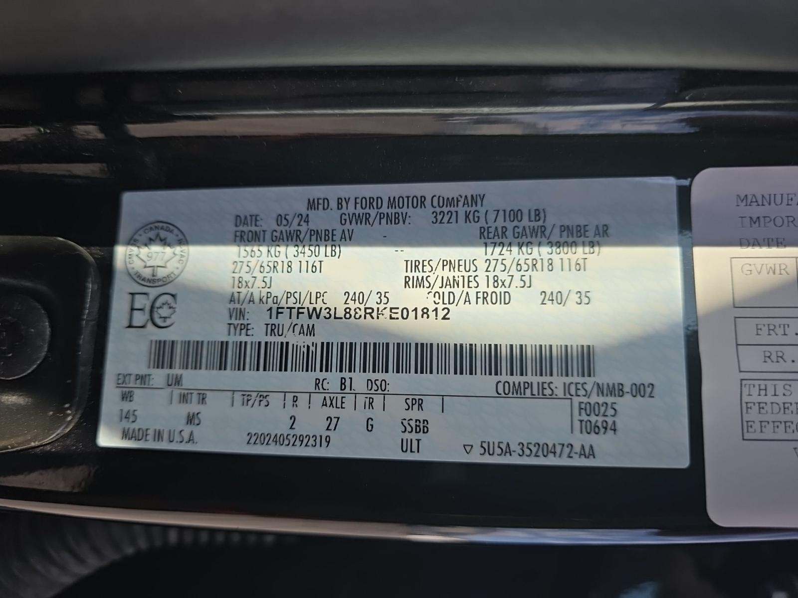 2024 Ford F-150 XLT AWD