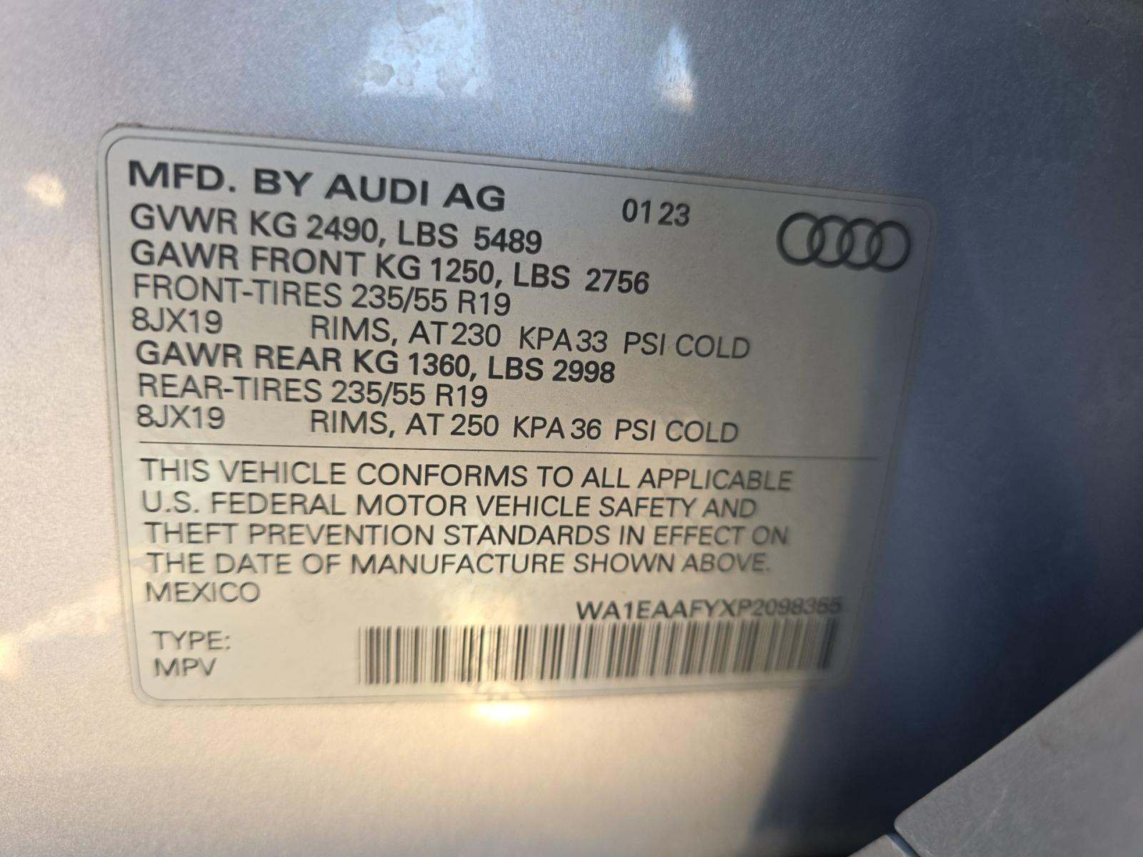 2023 Audi Q5 S line Premium Plus AWD