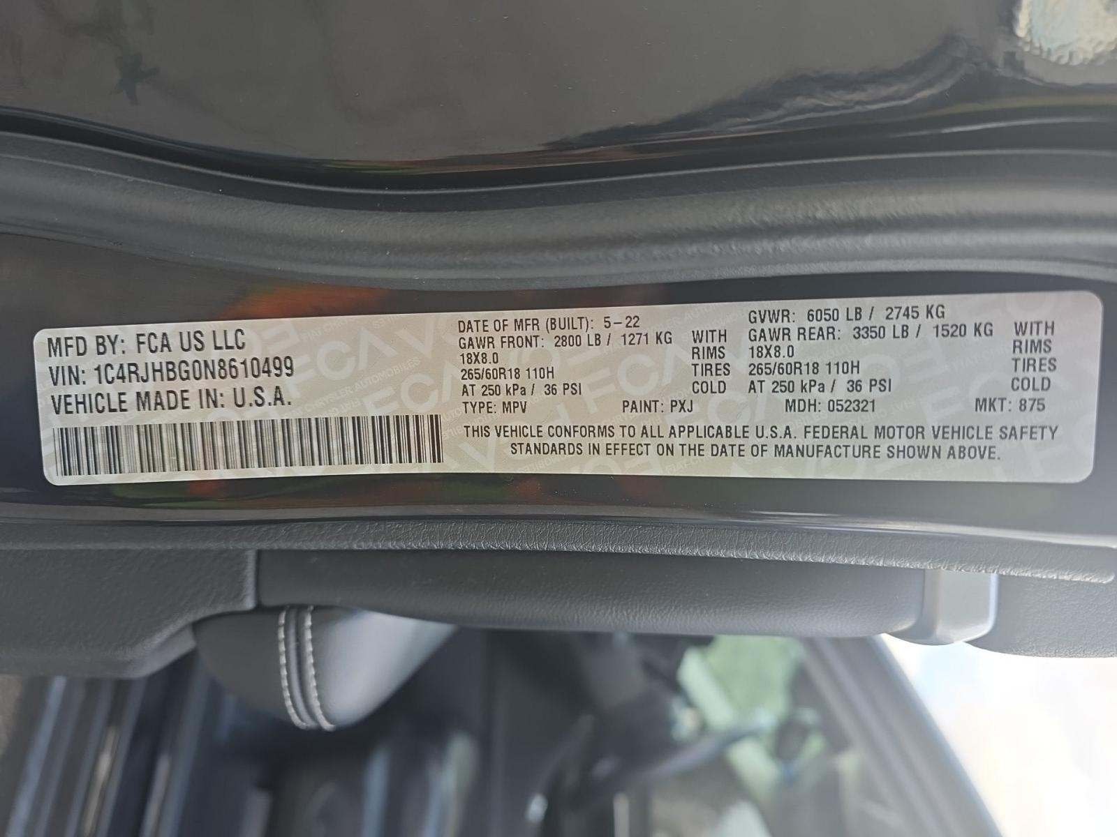 2022 Jeep Grand Cherokee Limited AWD