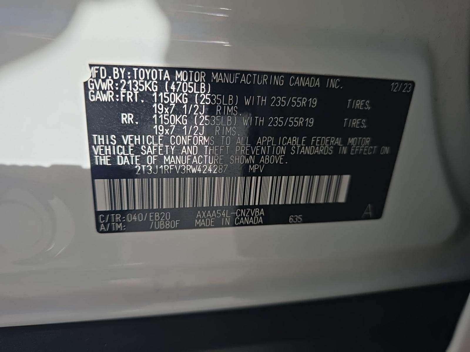 2024 Toyota RAV4 Adventure AWD