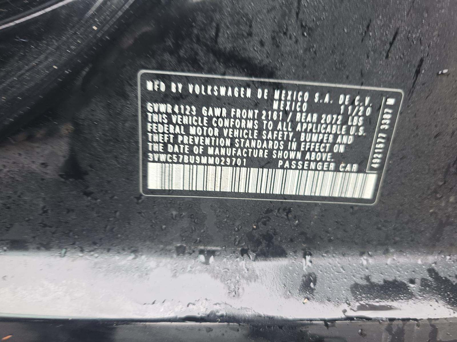 2021 Volkswagen Jetta 1.4T SE FWD