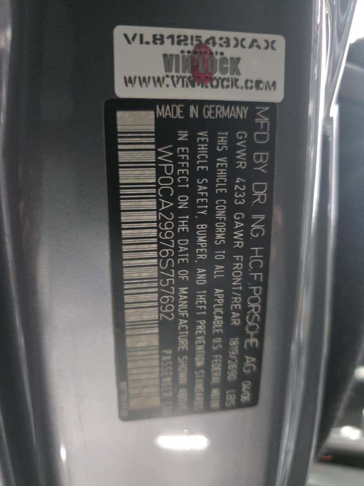 2006 Porsche 911 Carrera RWD