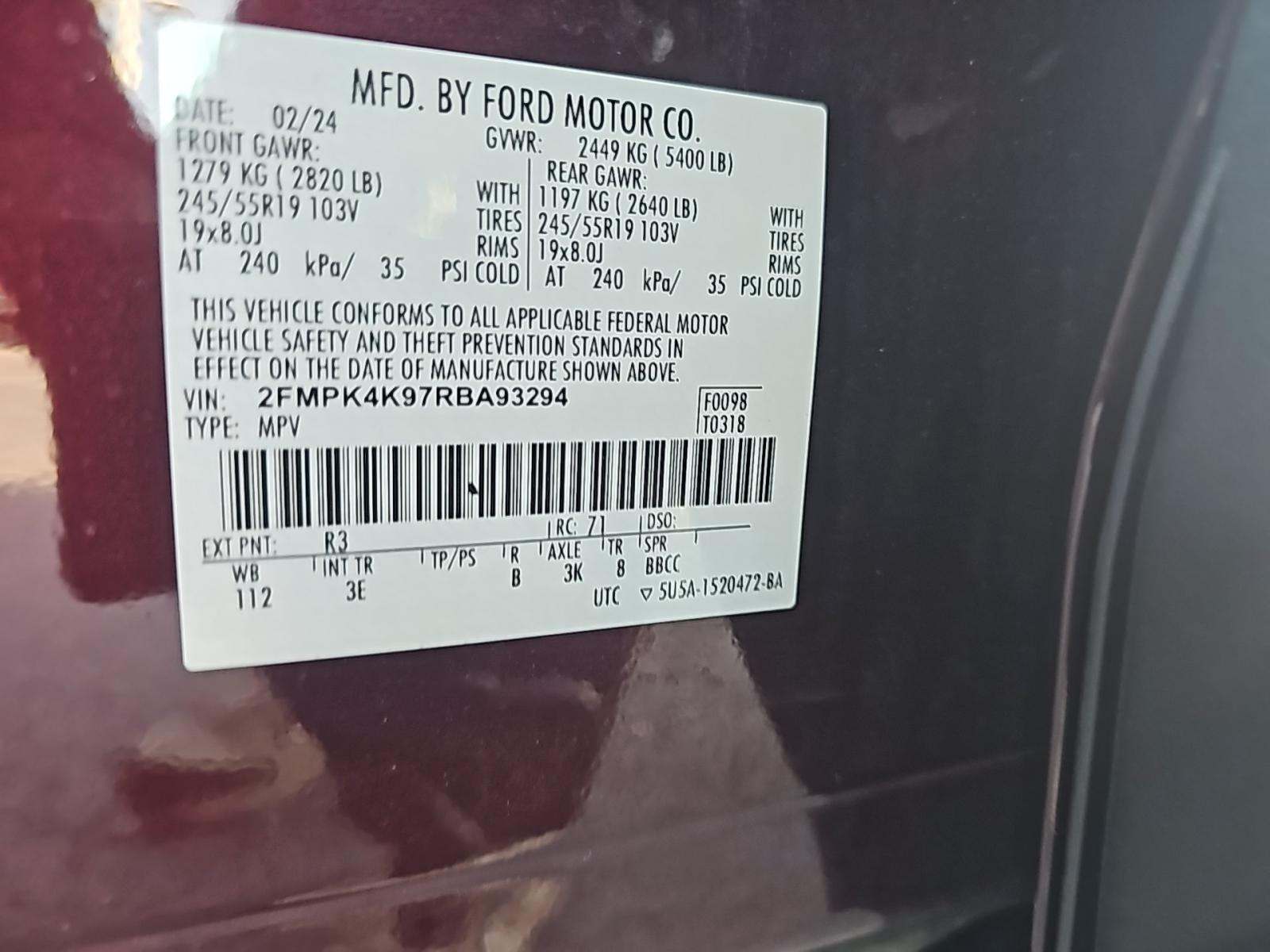 2024 Ford Edge Titanium AWD