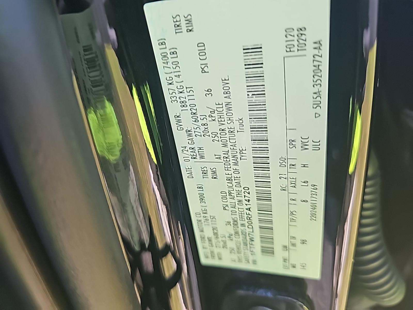 2024 Ford F-150 Hybrid Platinum AWD