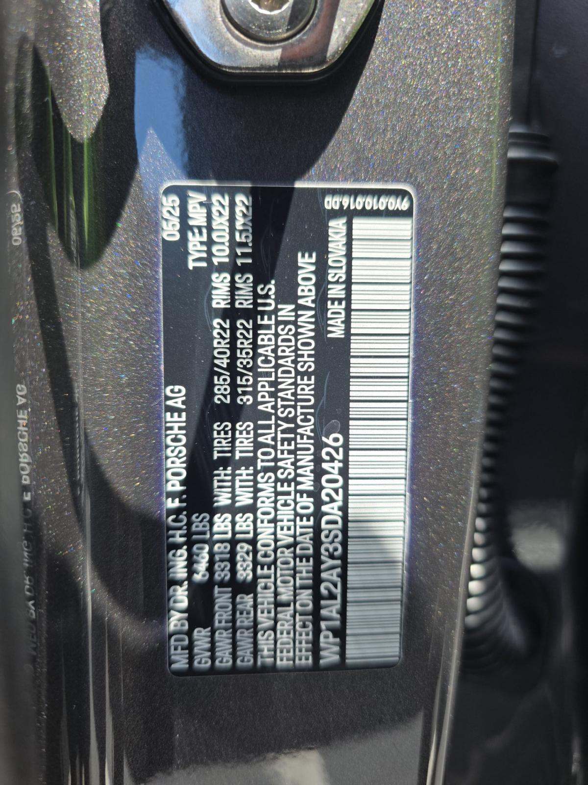 2025 Porsche Cayenne S AWD