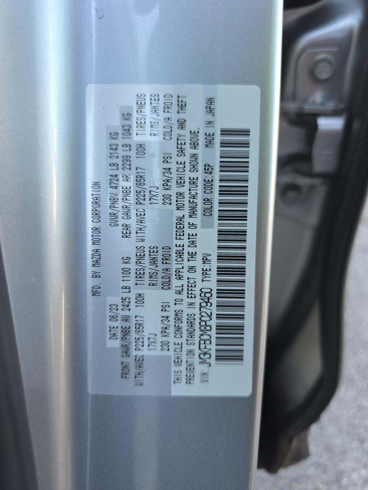2023 MAZDA CX-5 2.5 S Preferred Package AWD