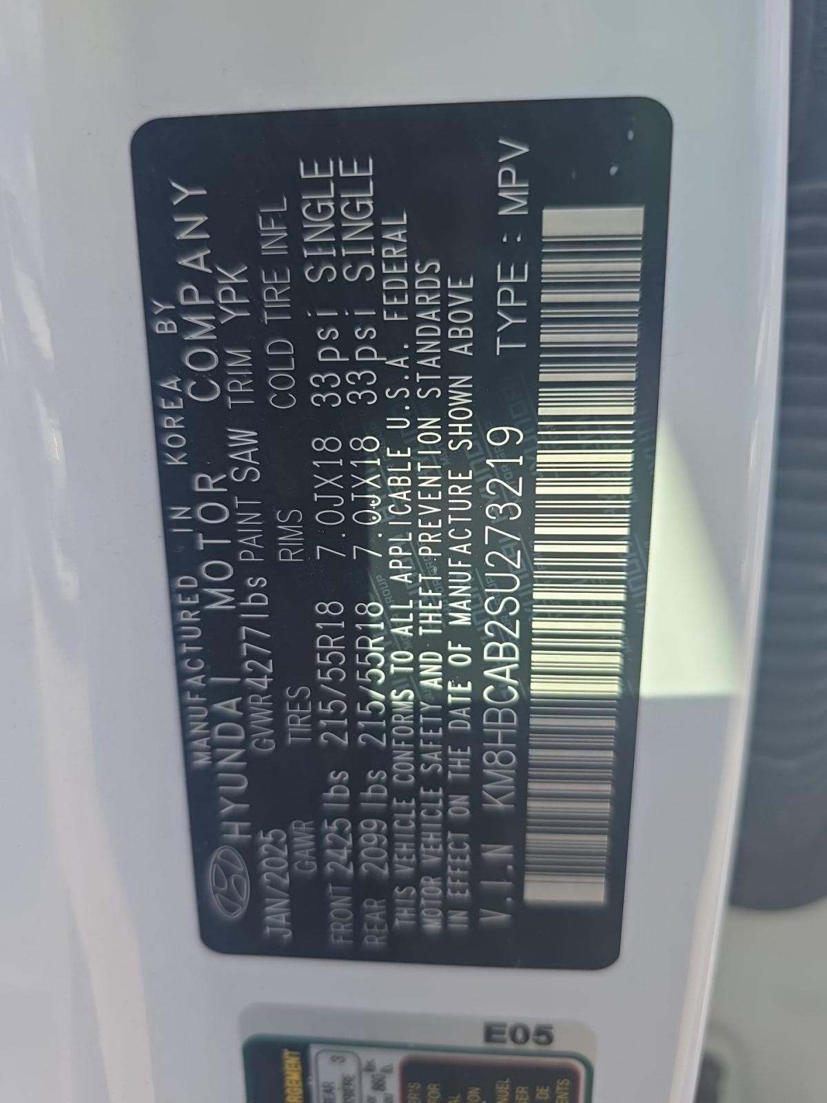 2025 Hyundai Kona SEL AWD