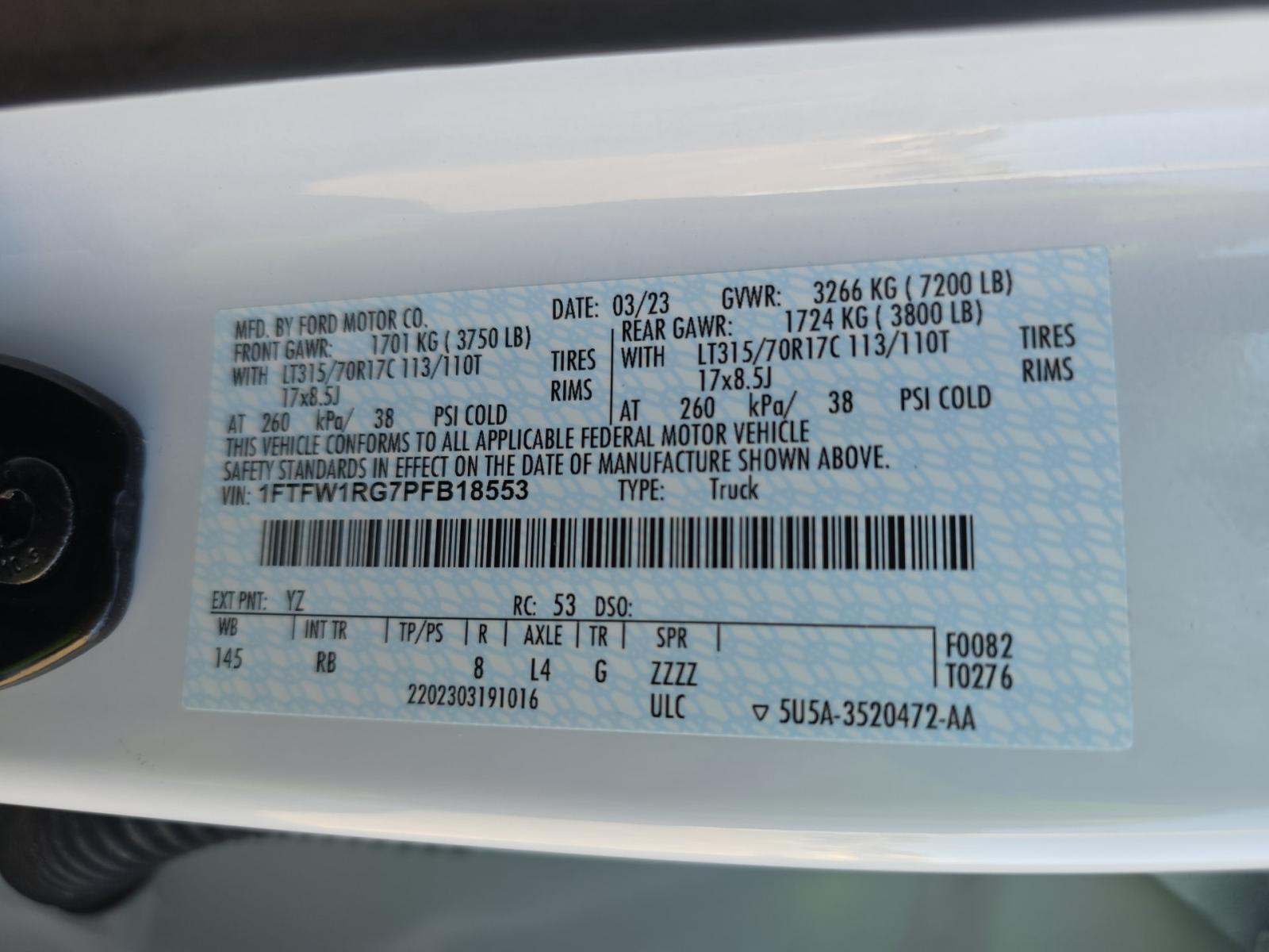 2023 Ford F-150 Raptor AWD