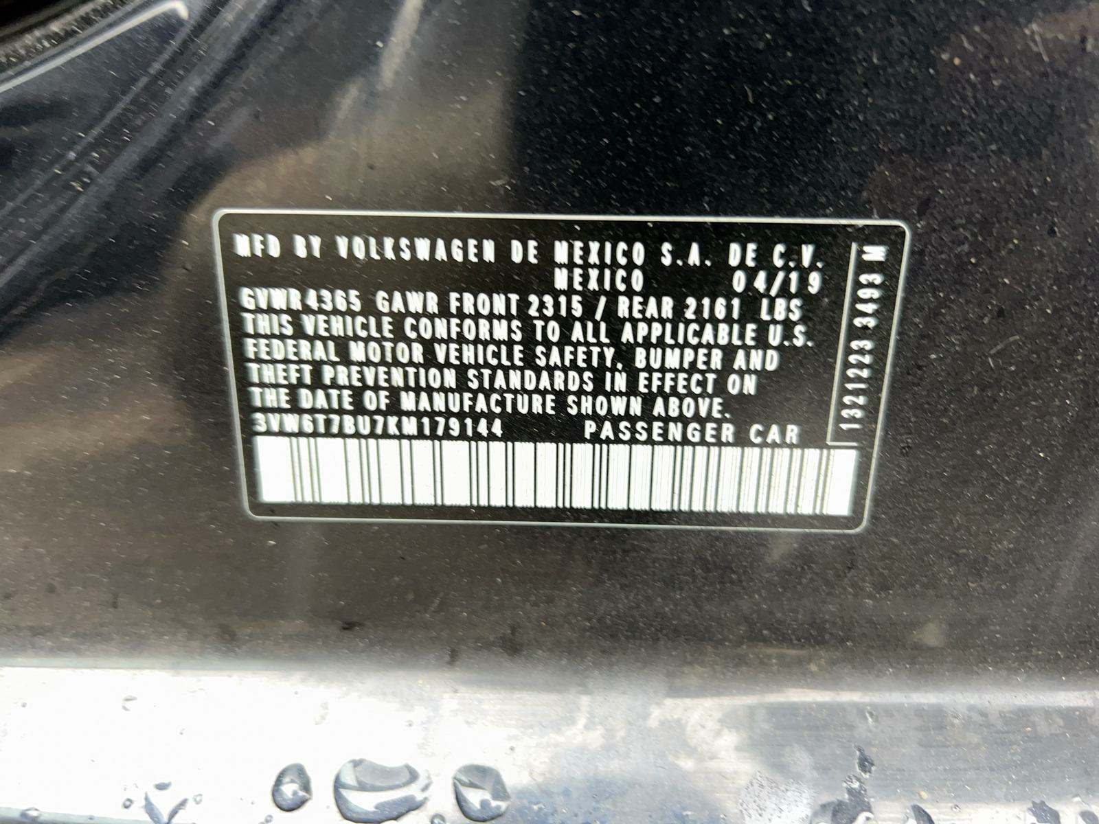 2019 Volkswagen Jetta 35th Anniversary Edition FWD