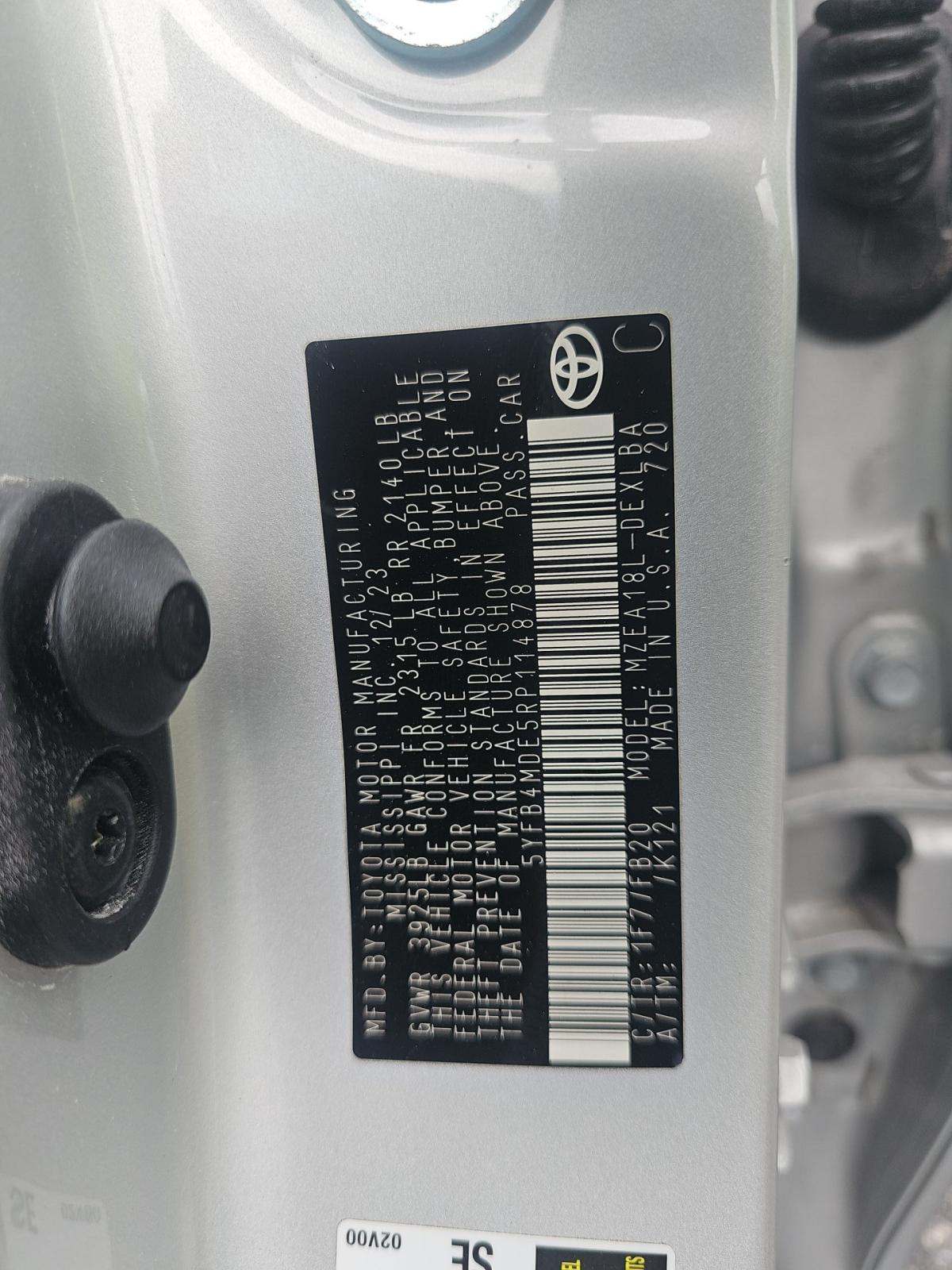 2024 Toyota Corolla LE FWD