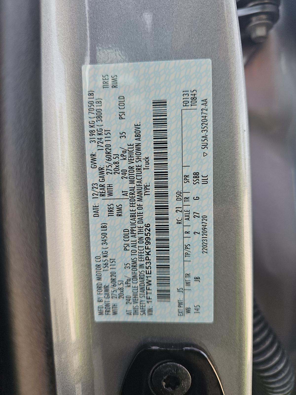 2023 Ford F-150 XL AWD