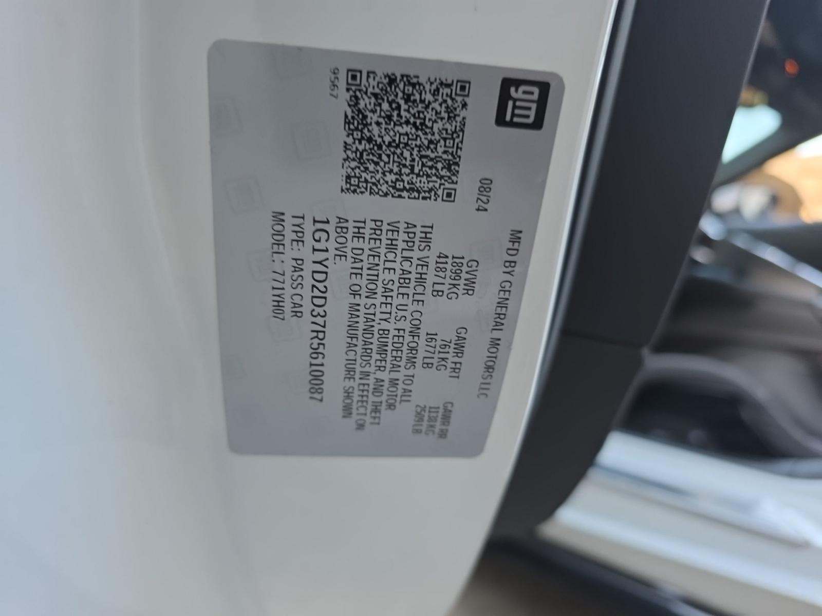 2024 Chevrolet Corvette Z06 RWD