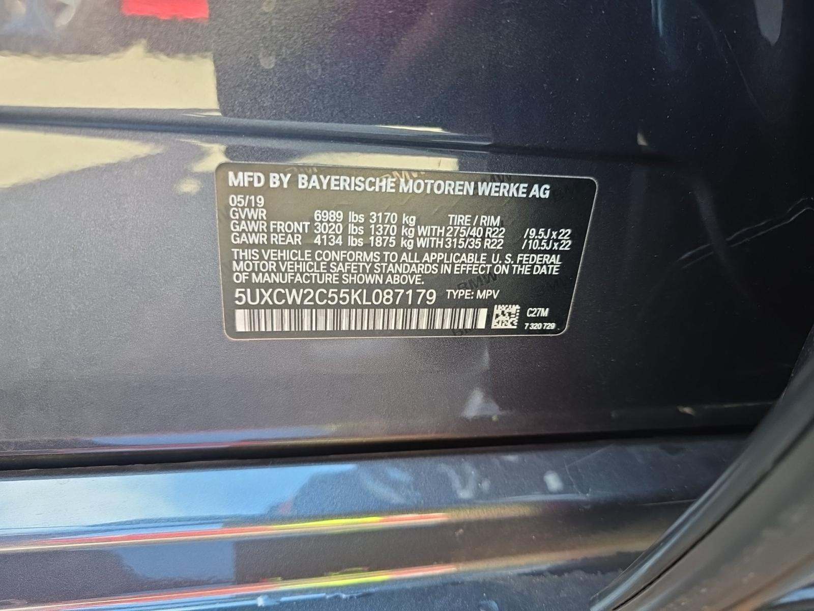 2019 BMW X7 xDrive40i AWD