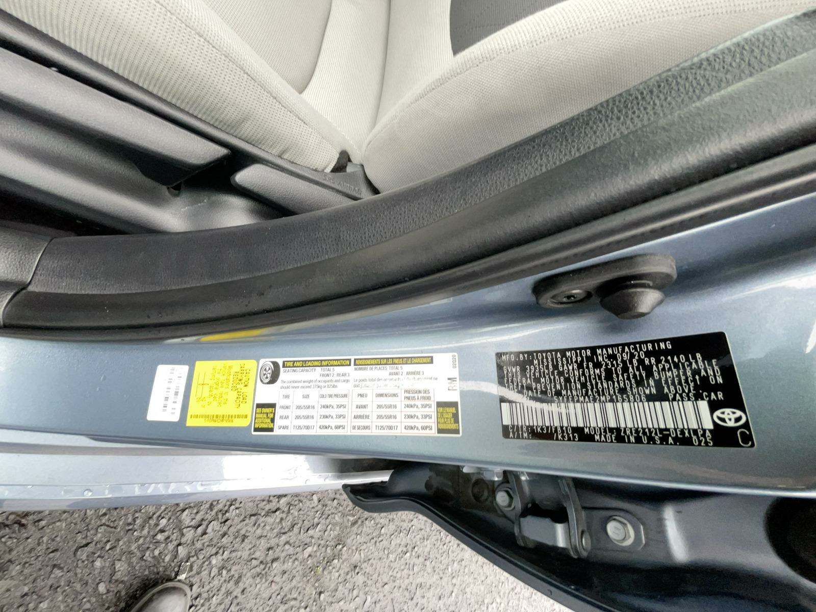 2021 Toyota Corolla LE FWD