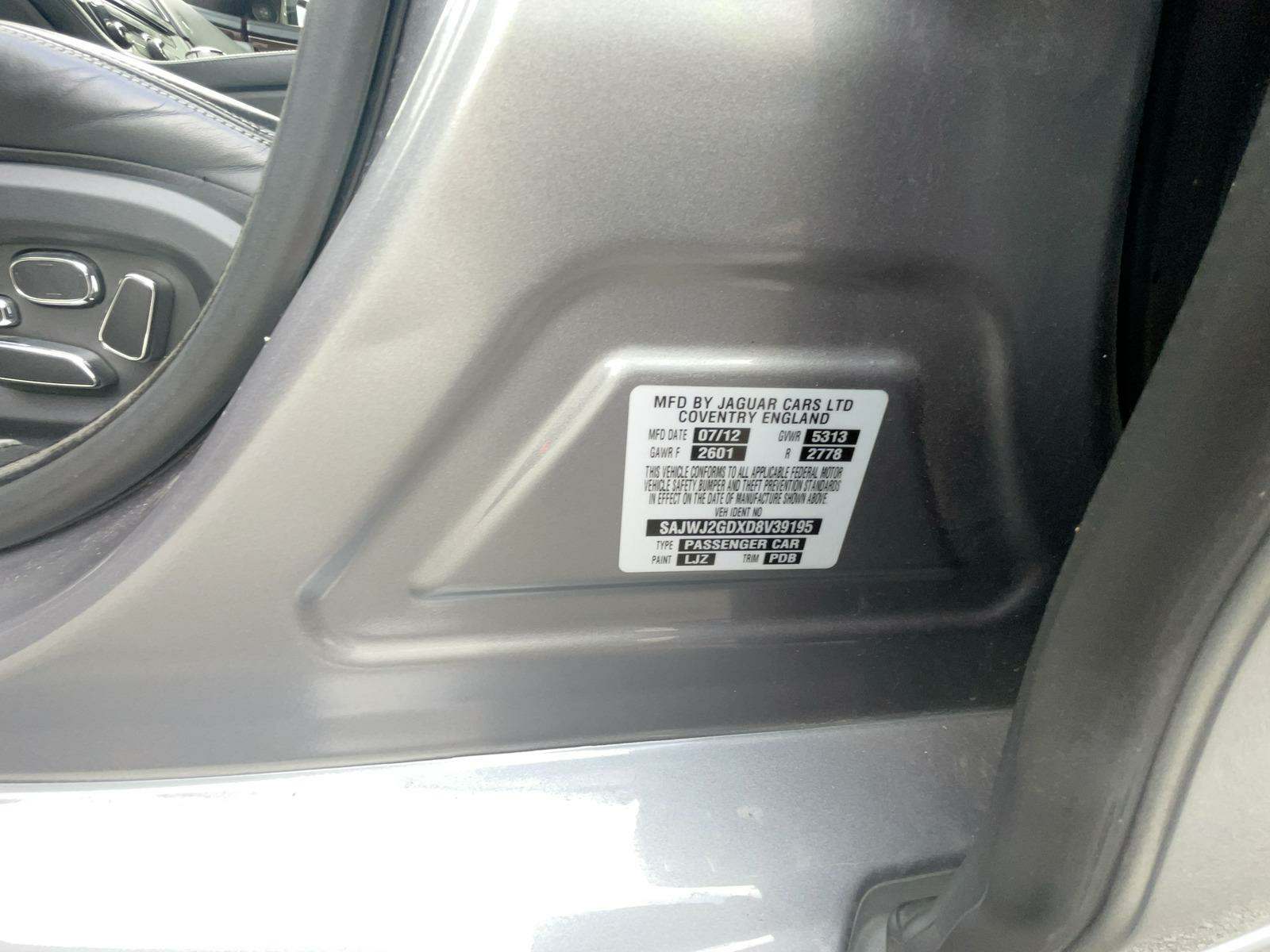 2013 Jaguar XJ XJL Portfolio AWD