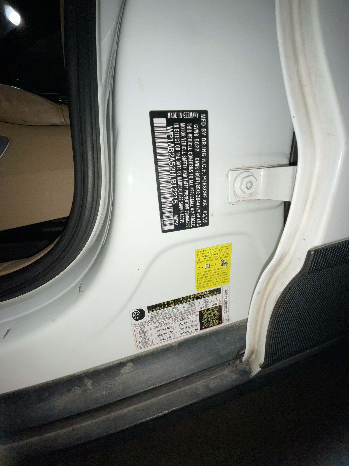 2017 Porsche Macan S AWD