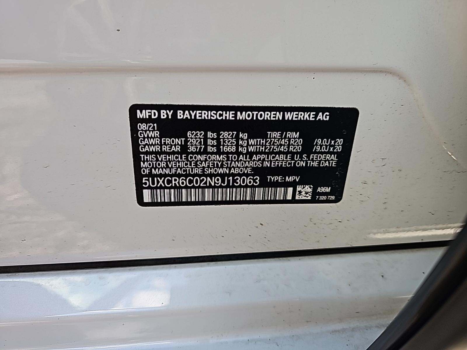 2022 BMW X5 xDrive40i AWD