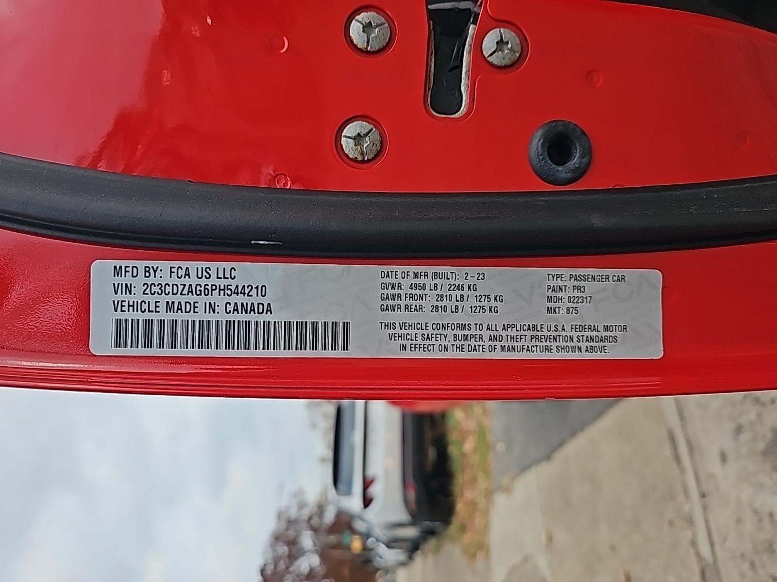 2023 Dodge Challenger SXT RWD