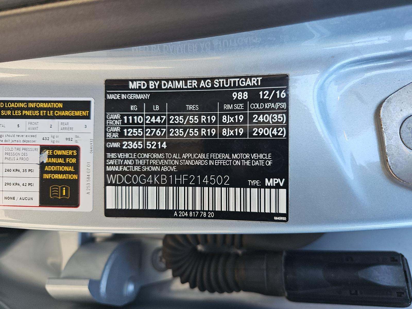 MERCEDES-BENZ GLC-CLASS - 1