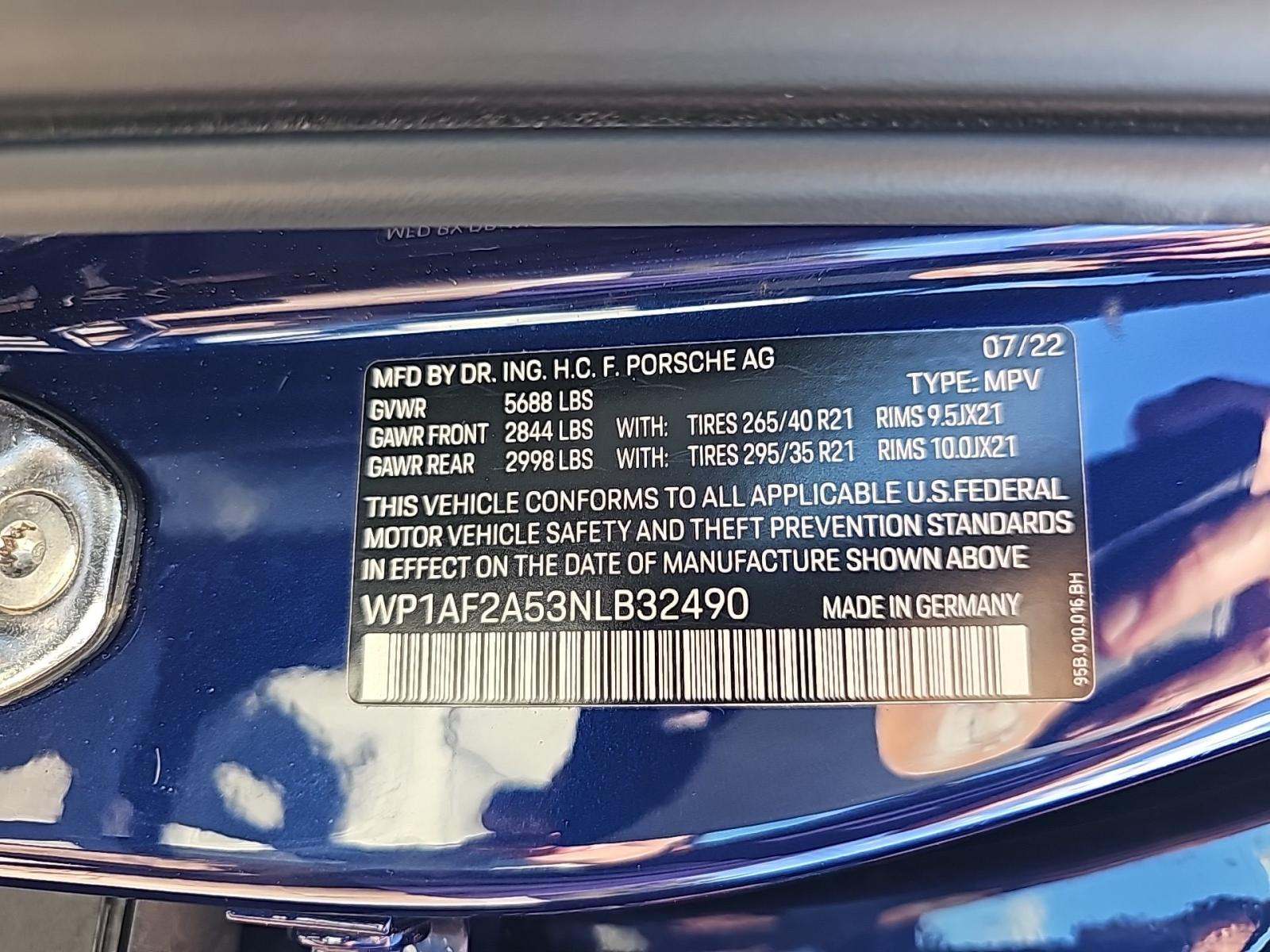 2022 Porsche Macan GTS AWD