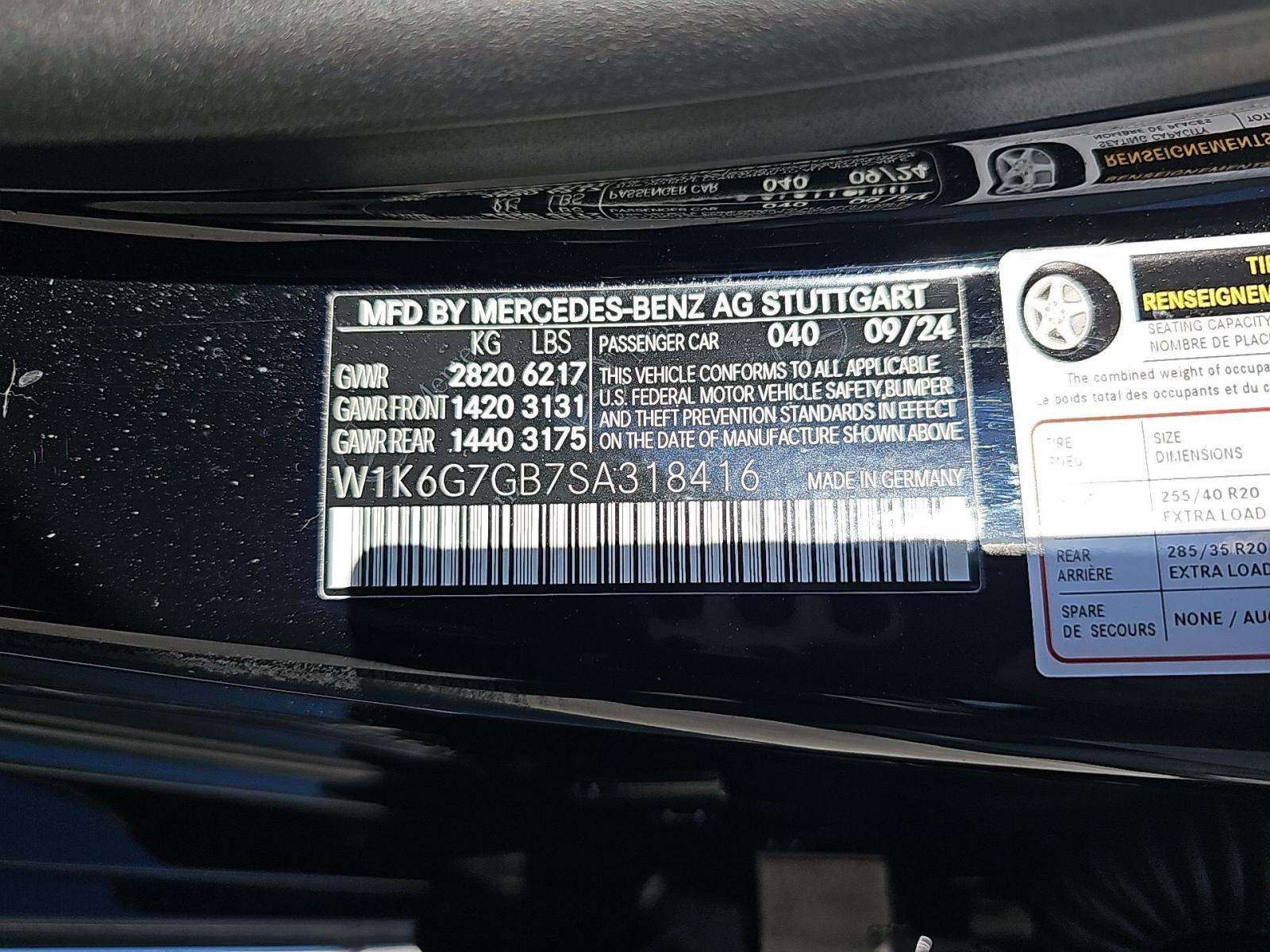 2025 Mercedes-Benz S-Class S 580 AWD