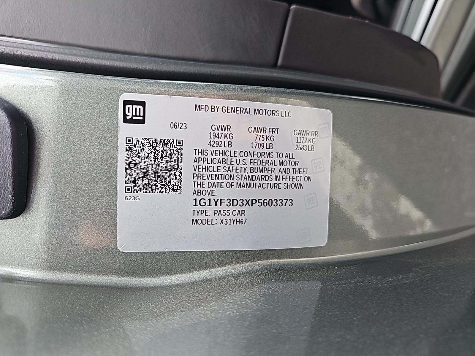 2023 Chevrolet Corvette Z06 RWD