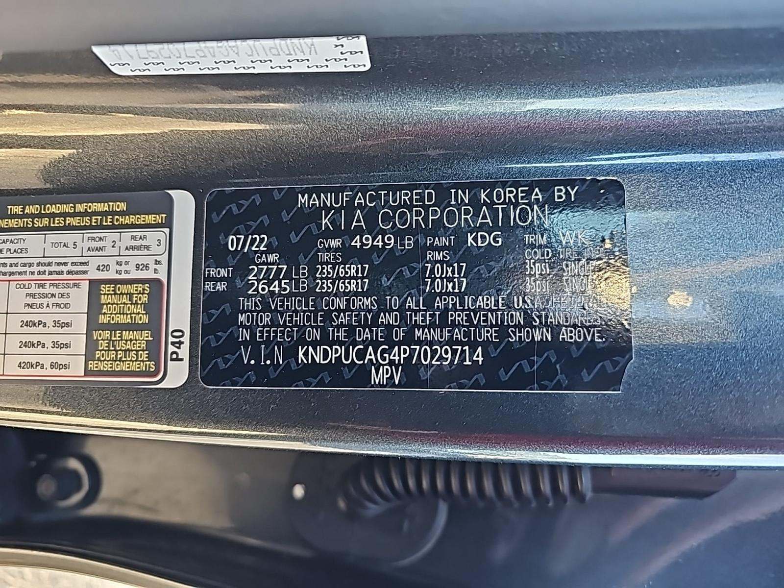 2023 Kia Sportage Hybrid LX AWD