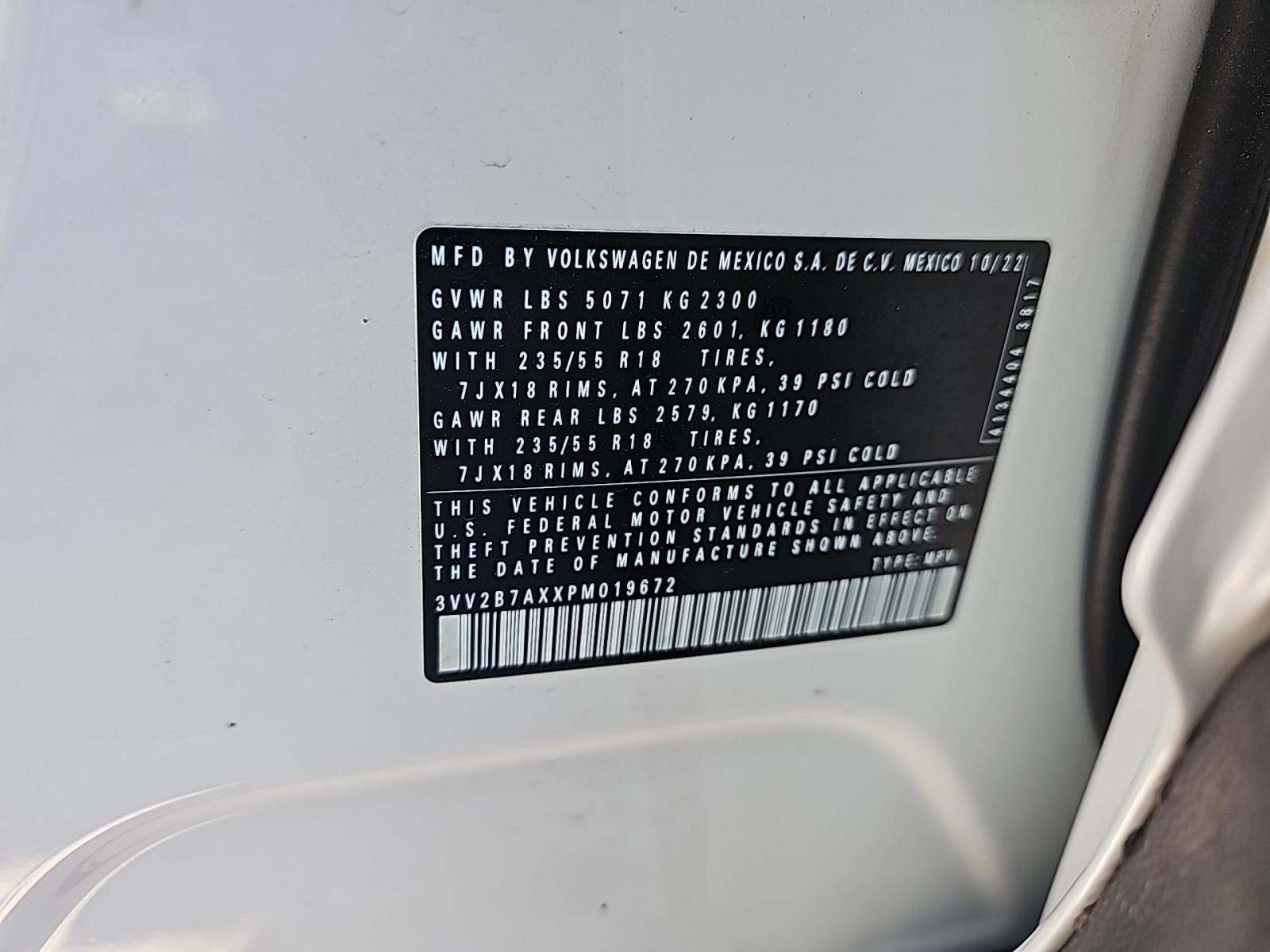 2023 Volkswagen Tiguan 2.0T SE AWD