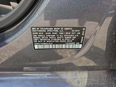 2017 Volkswagen Passat 1.8T S FWD