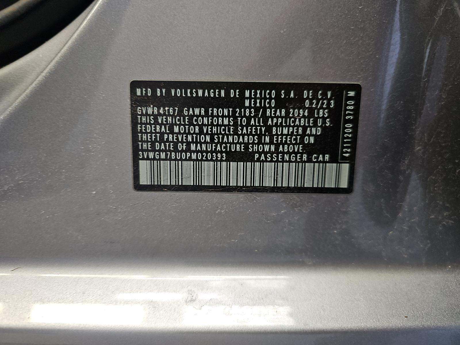 2023 Volkswagen Jetta 1.5T SEL FWD