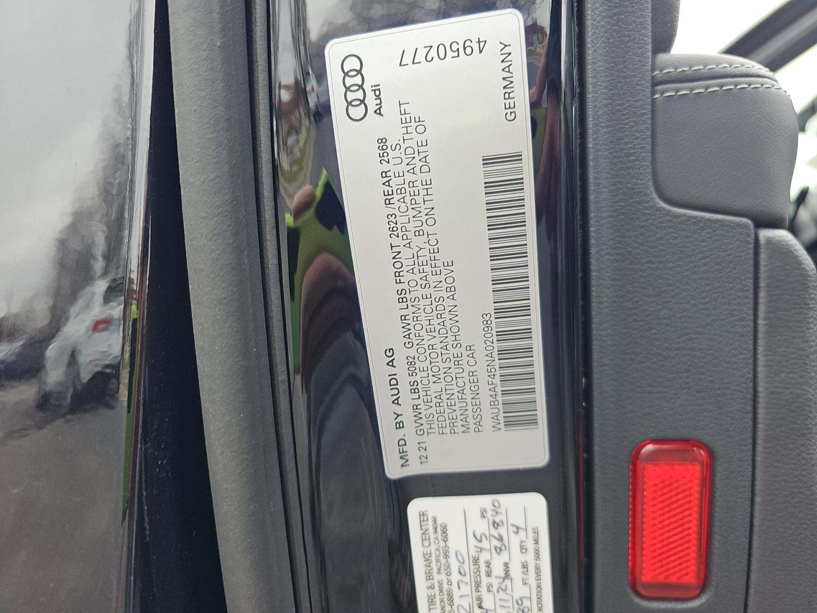 2022 Audi S4 Premium Plus AWD