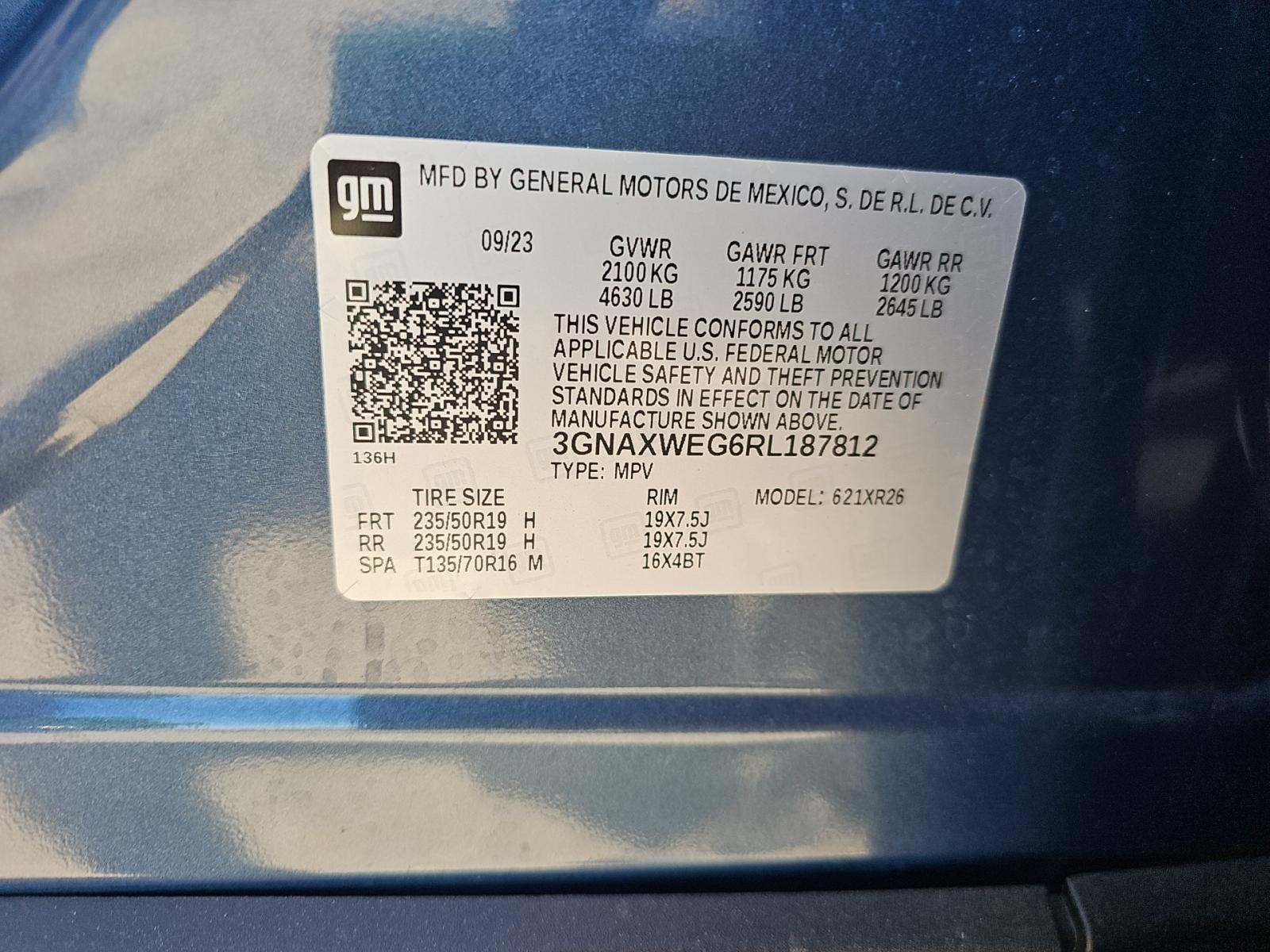 2024 Chevrolet Equinox RS AWD