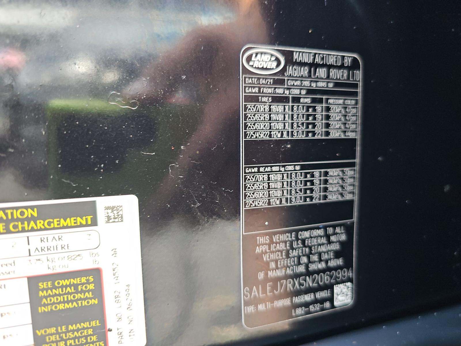 2022 Land Rover Defender 110 S AWD