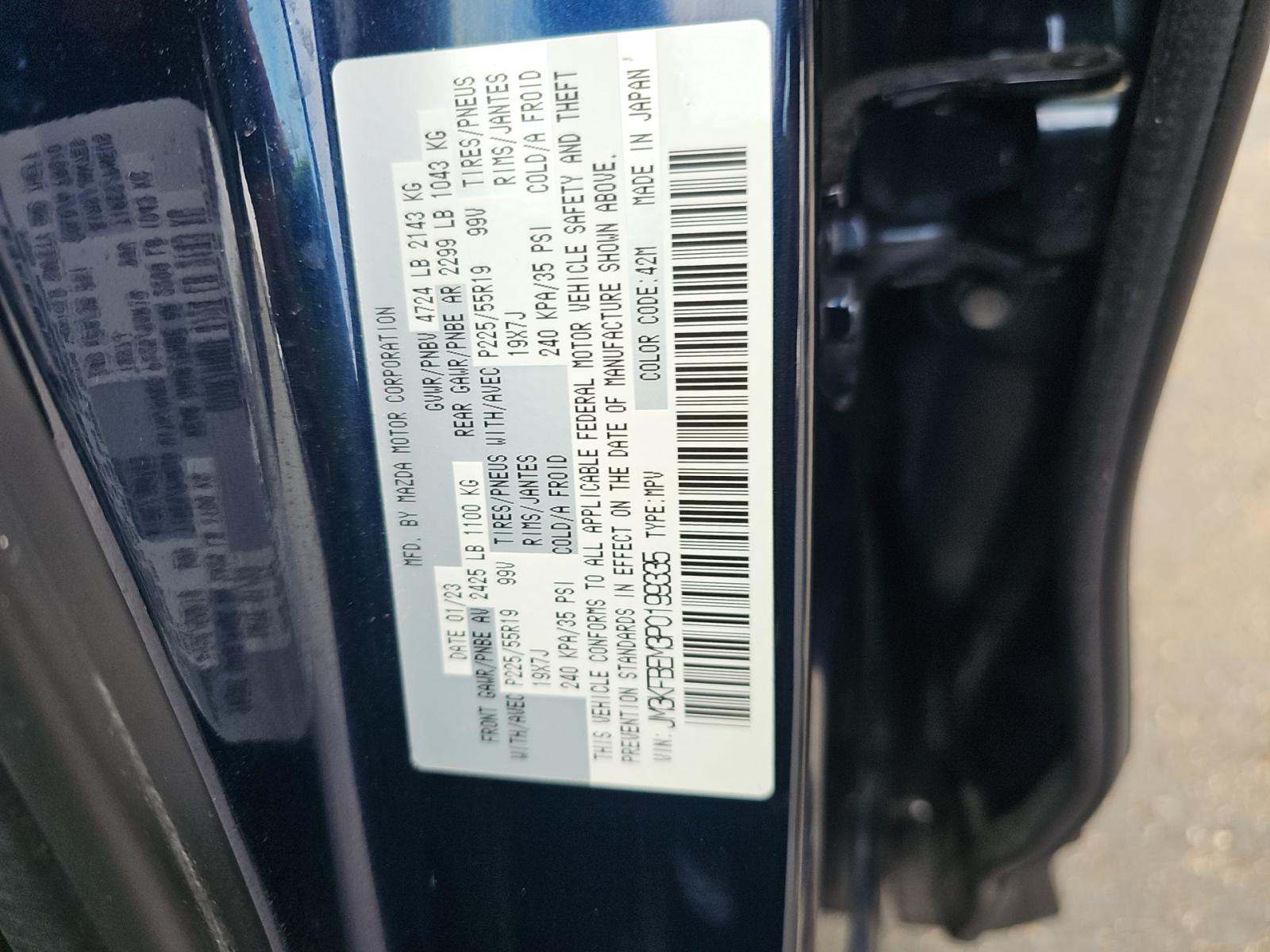 2023 MAZDA CX-5 2.5 S Premium Plus Package AWD