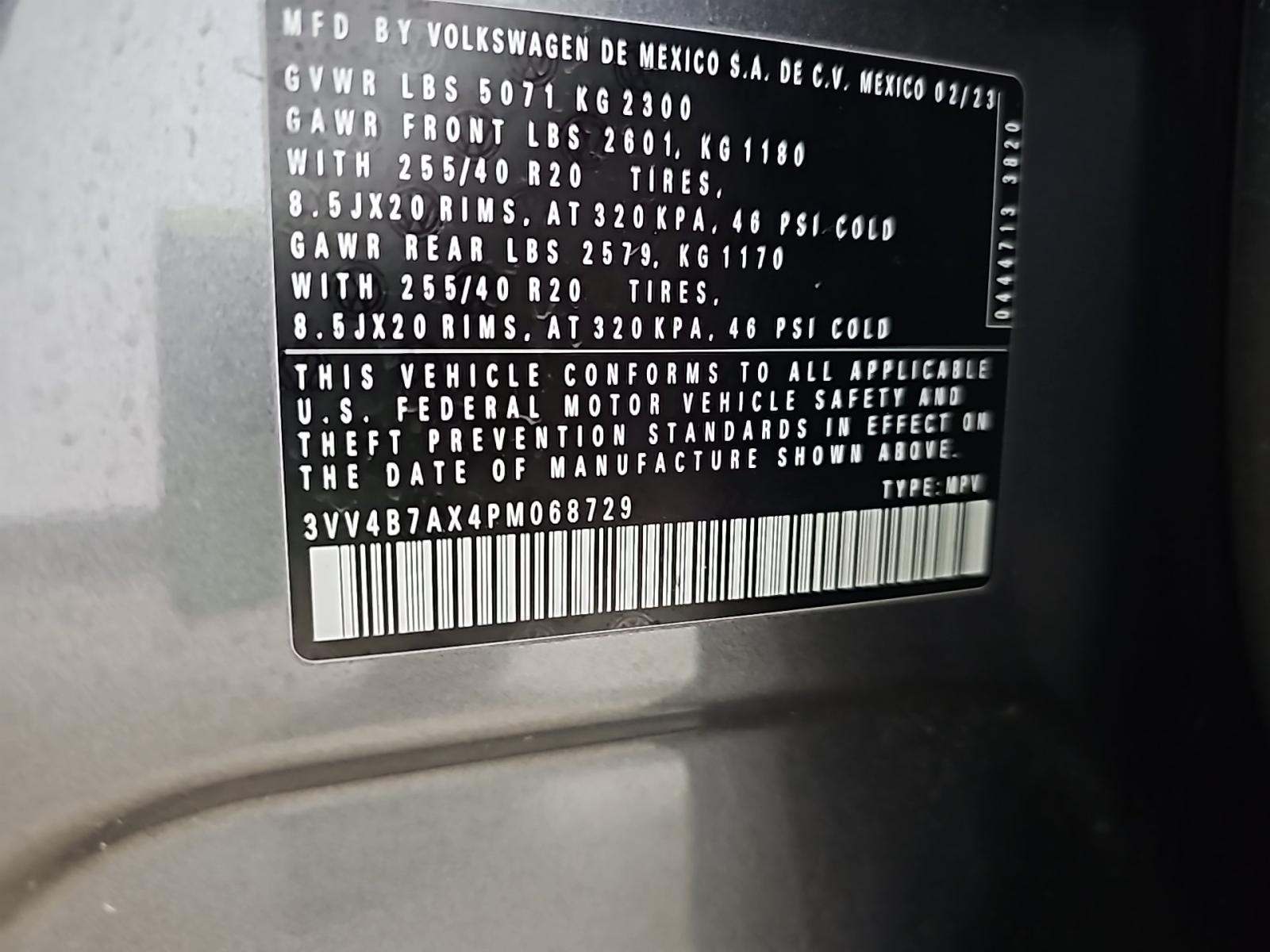 2023 Volkswagen Tiguan 2.0T SEL R-Line AWD