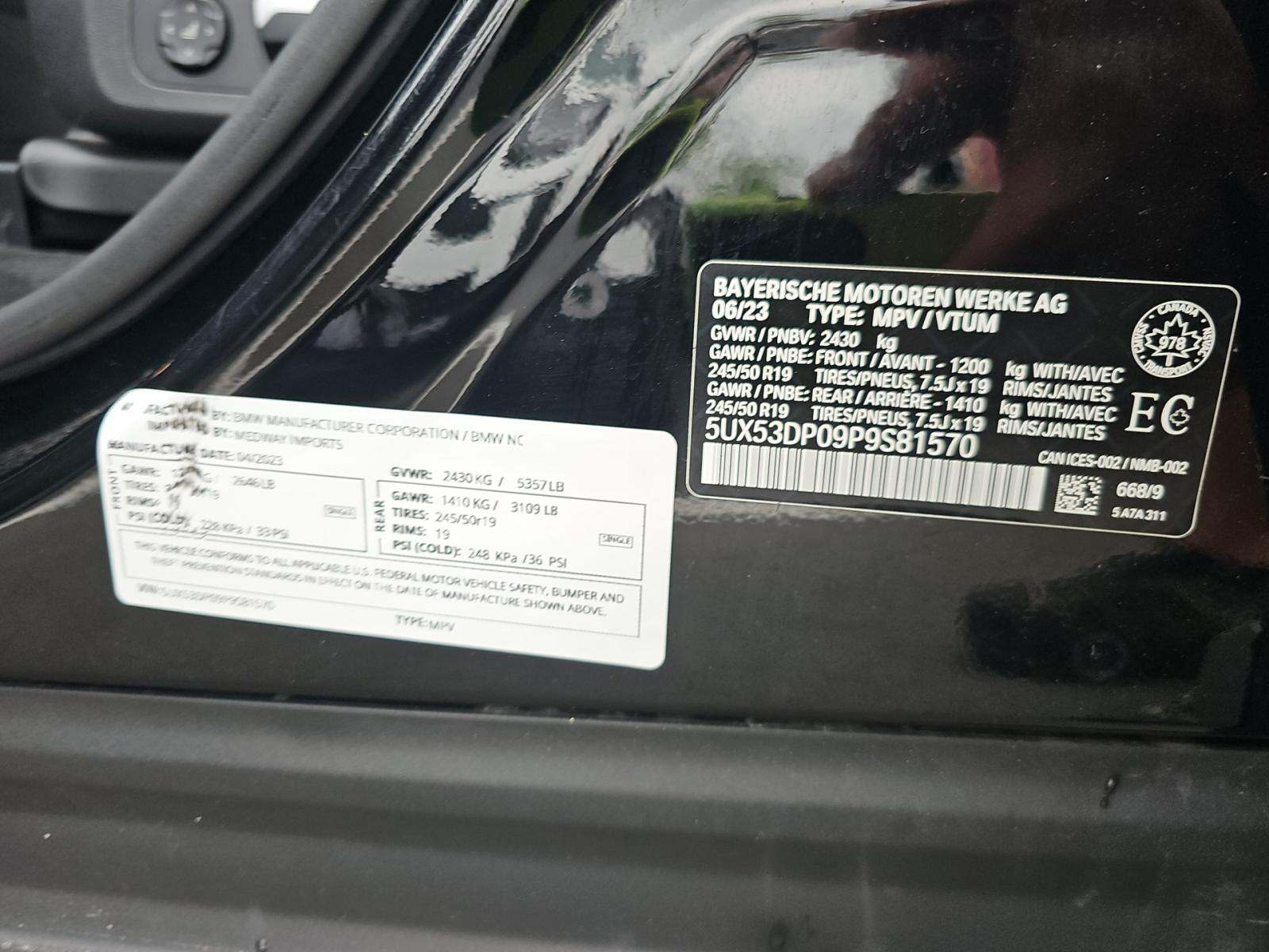 2023 BMW X3 xDrive30i AWD