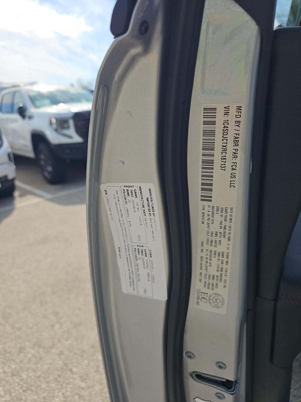 2024 Dodge Durango R/T Plus AWD