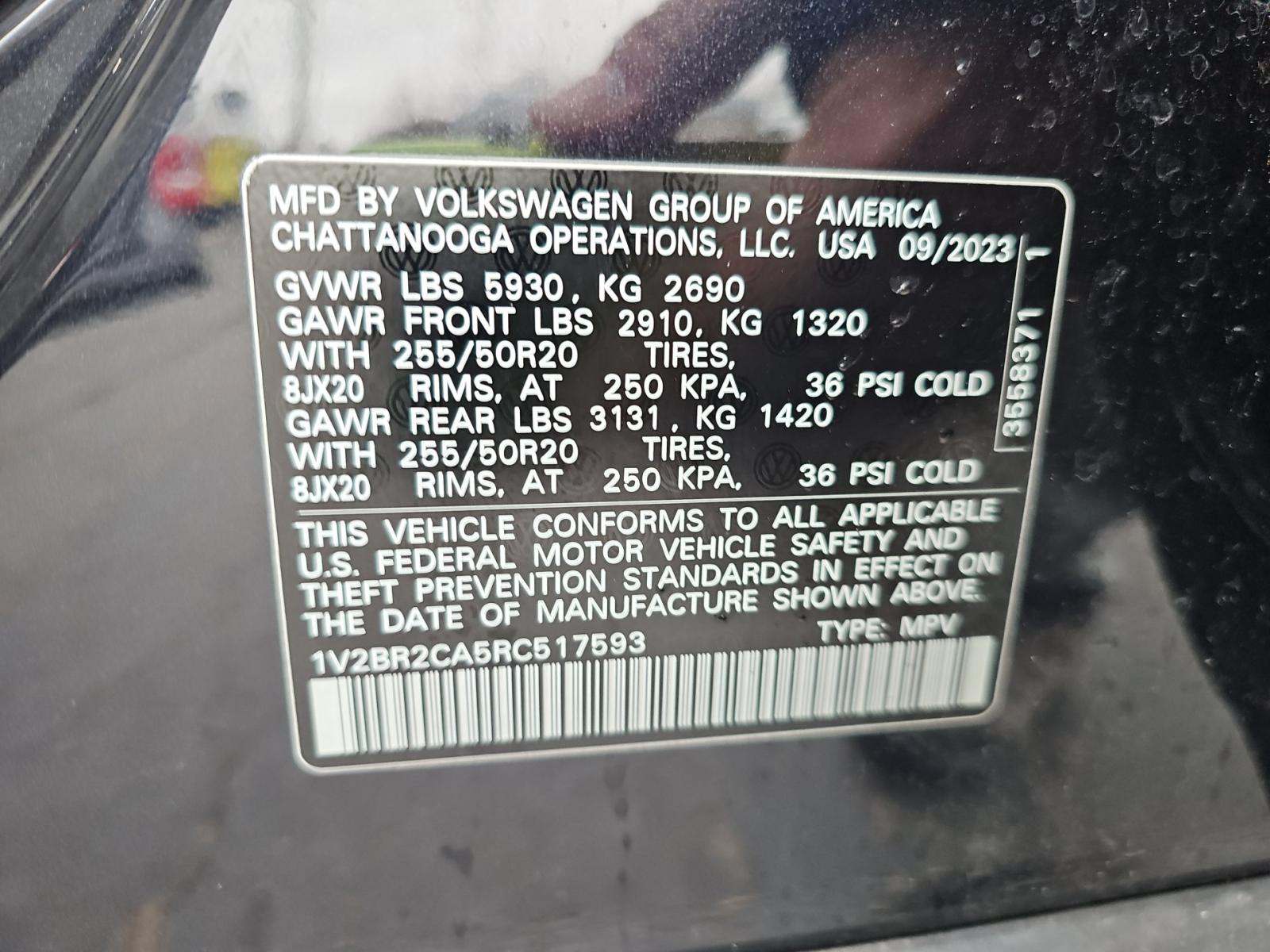 2024 Volkswagen Atlas 2.0T SEL AWD