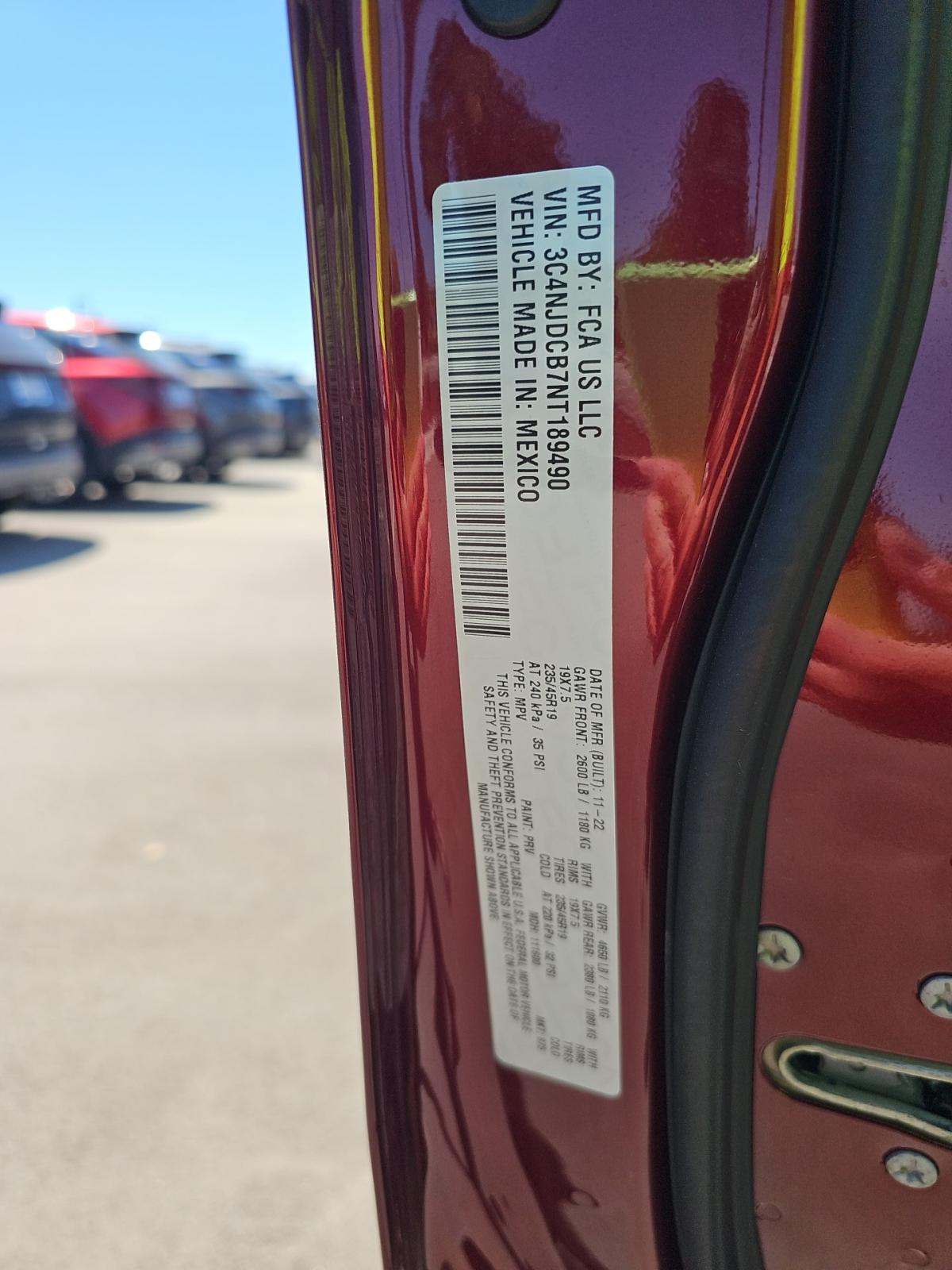 2022 Jeep Compass Limited High Altitude AWD