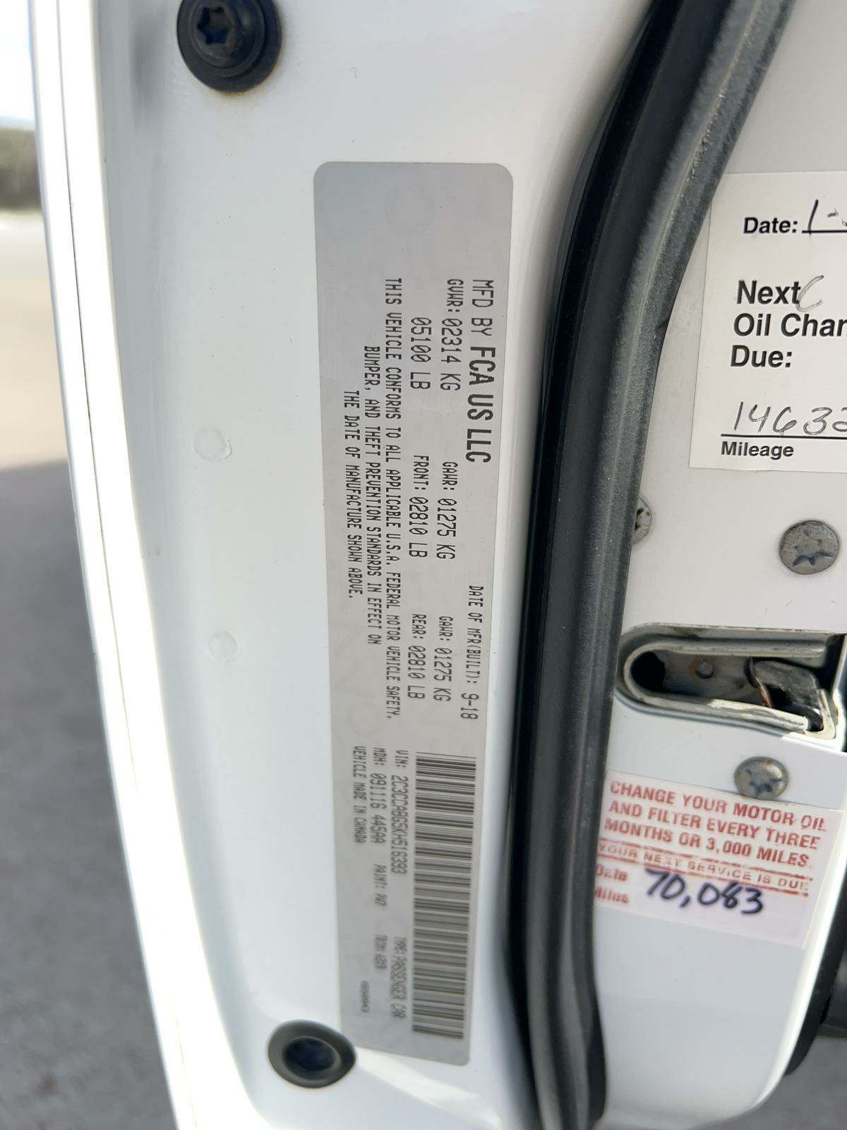 2019 Chrysler 300 300S RWD