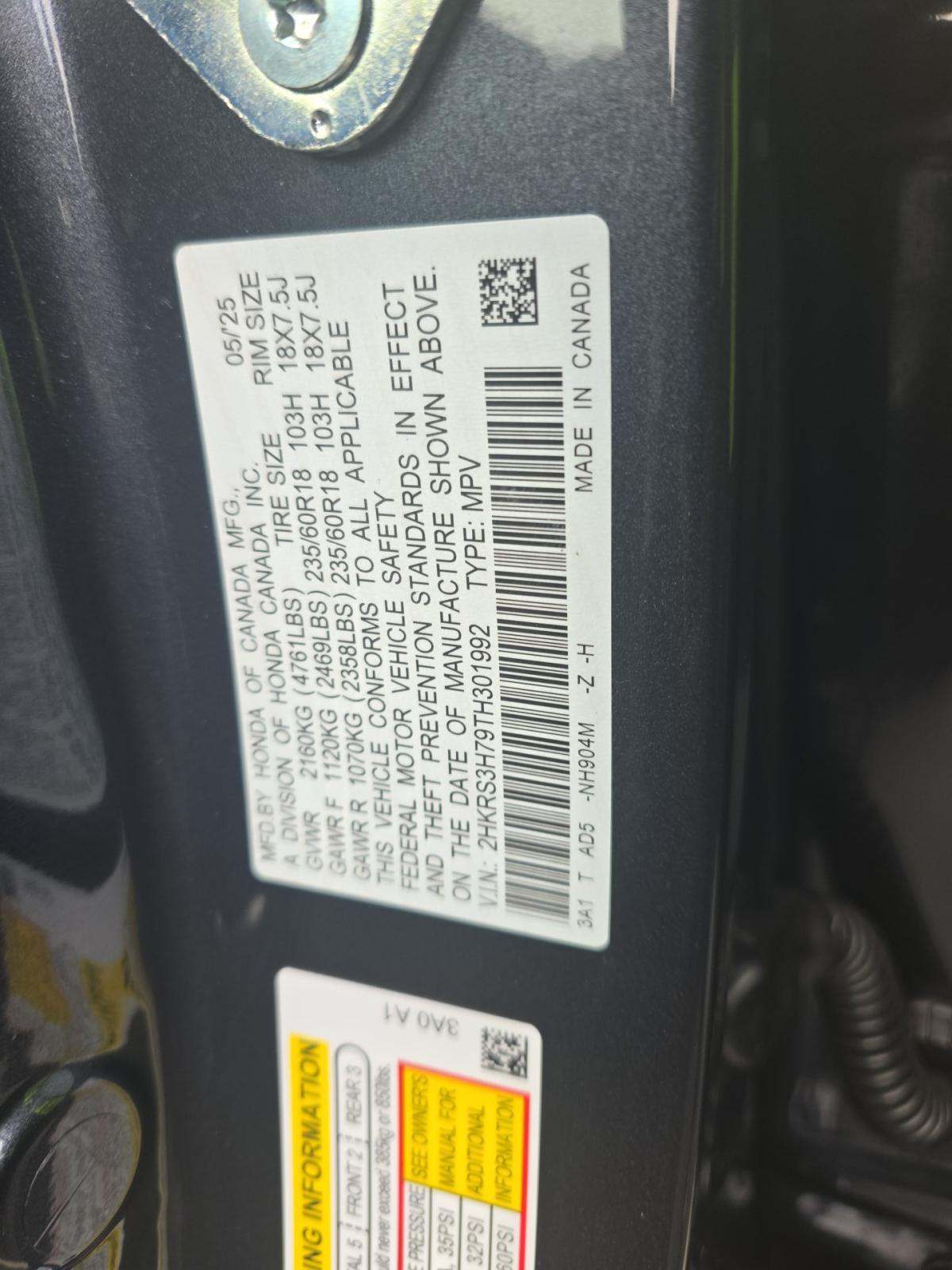 2026 Honda CR-V EX-L FWD