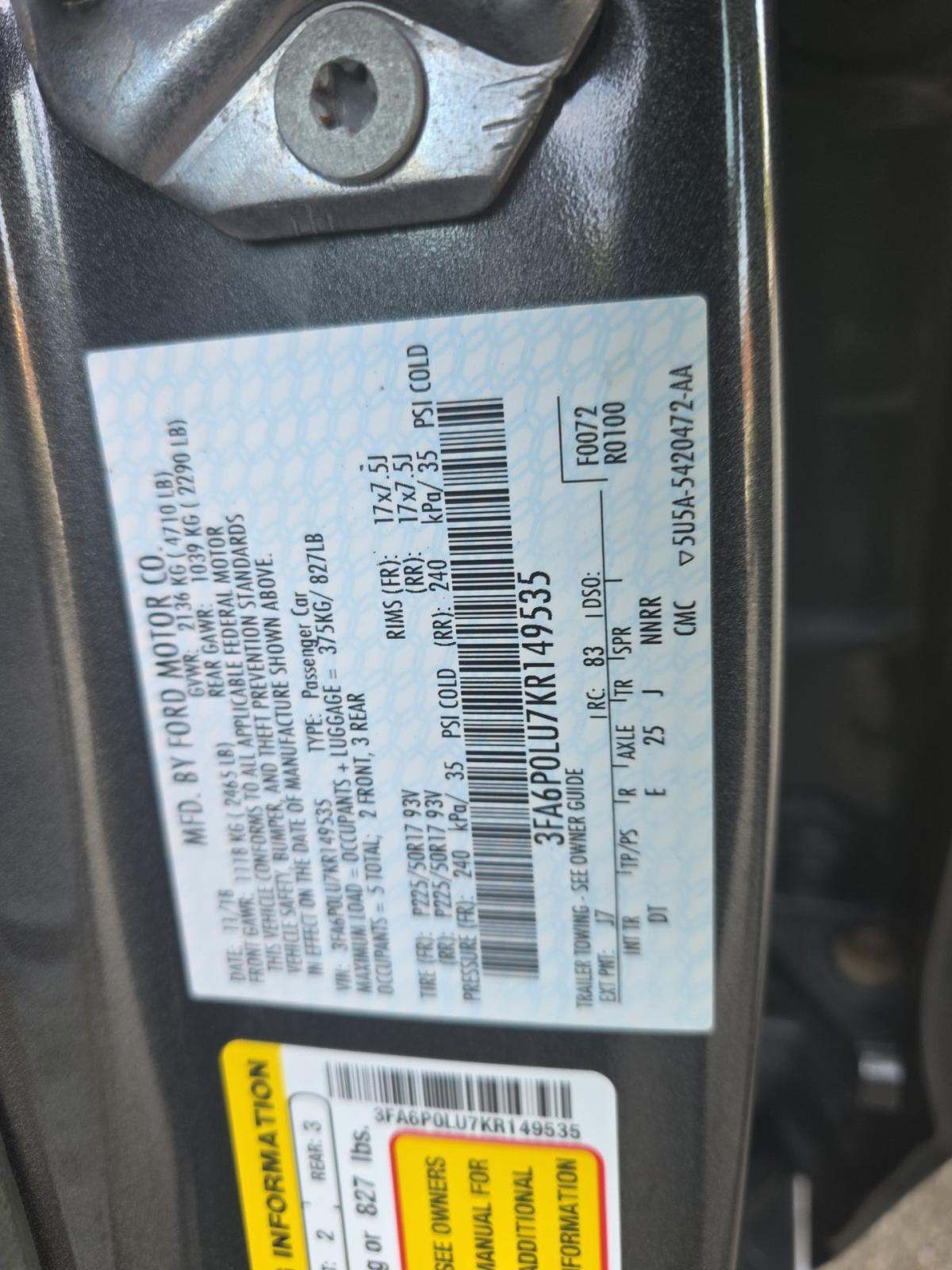 FORD FUSION - 5