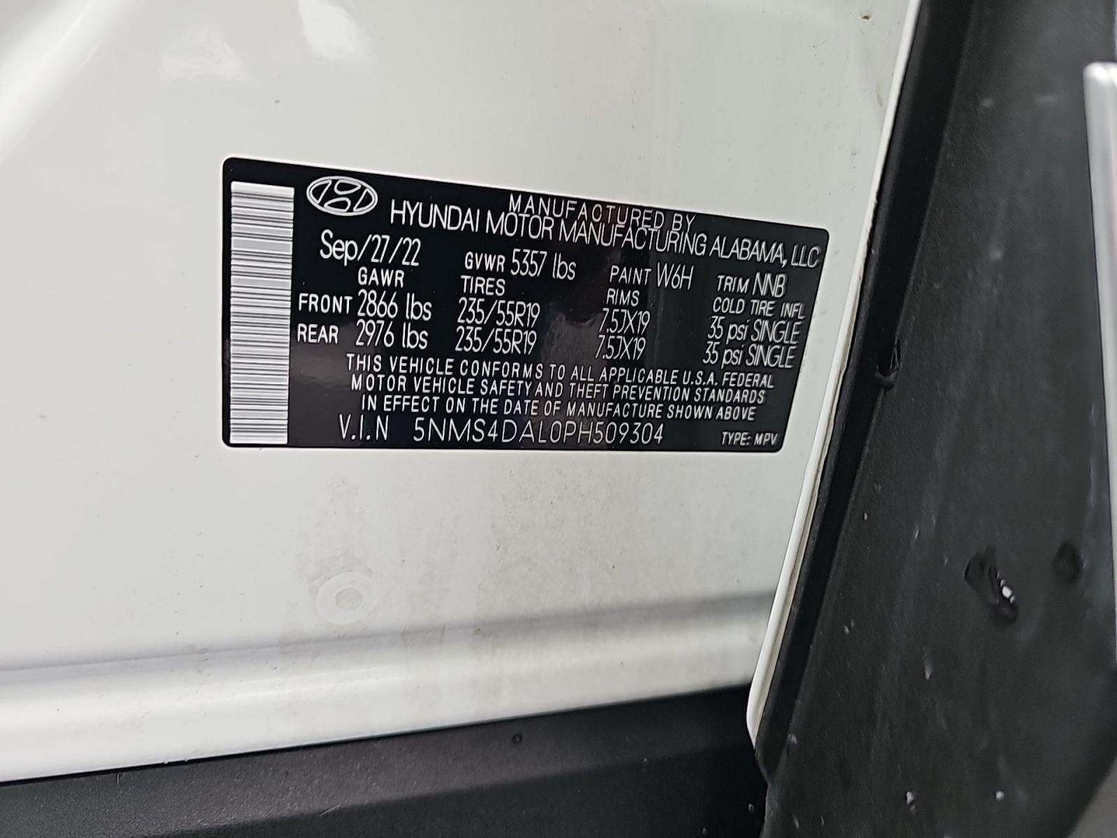 2023 Hyundai Santa Fe Limited AWD