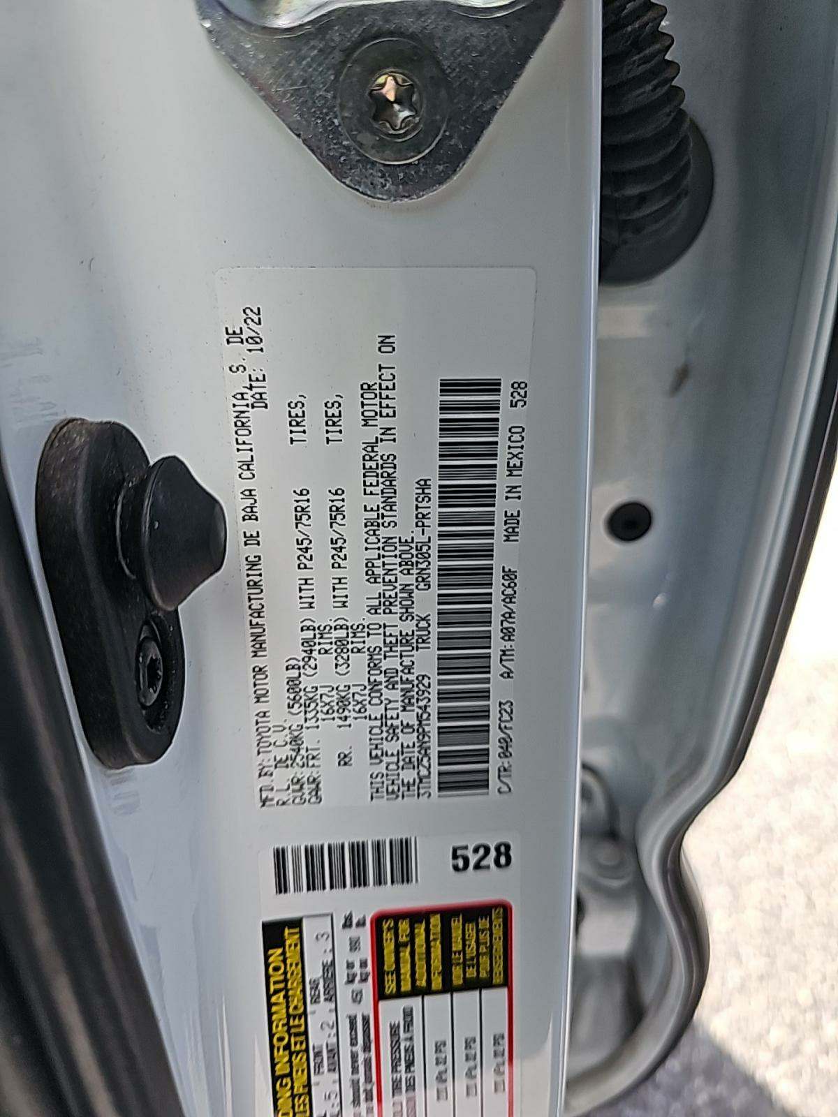 2023 Toyota Tacoma SR5 AWD