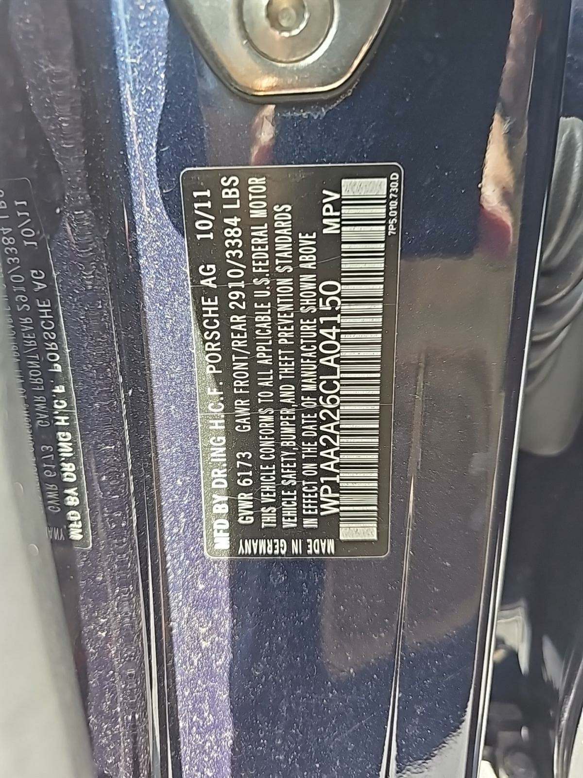 2012 Porsche Cayenne Base AWD